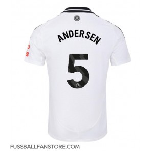 Fulham Joachim Andersen #5 Replik Heimtrikot 2024-25 Kurzarm